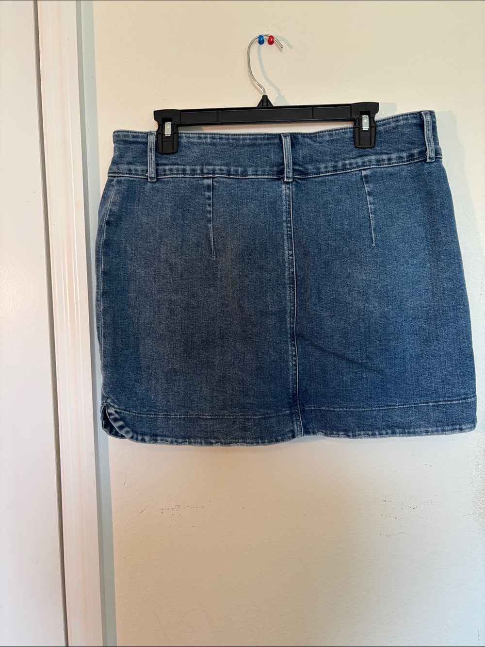 Express Blue Denim Mini Skirt
